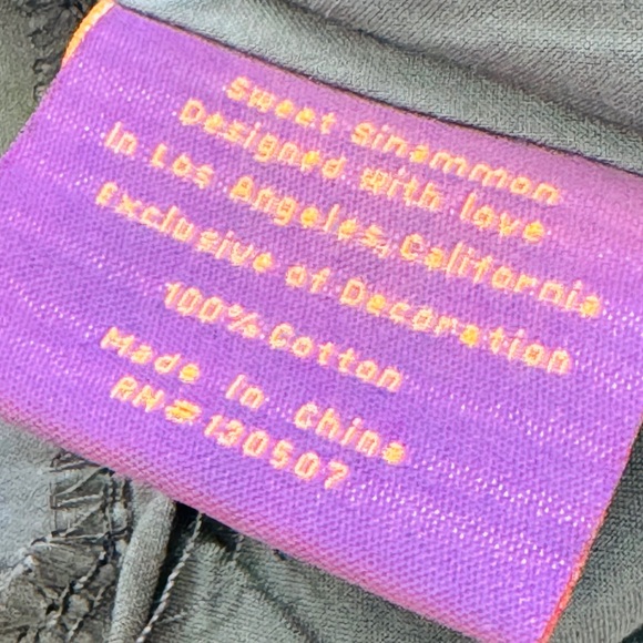 NWT 100% Cotton Embroidered Gray Tunic Top Size Small - Picture 8 of 8